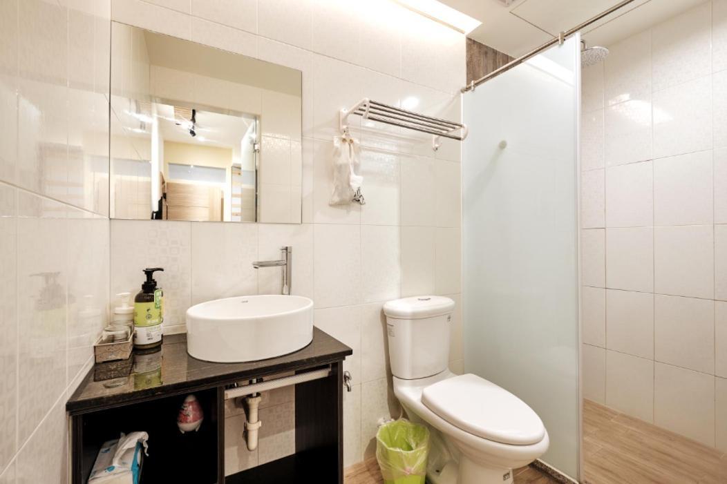小黑琵416輕旅 Little Happy Hostel Tajnan Kültér fotó