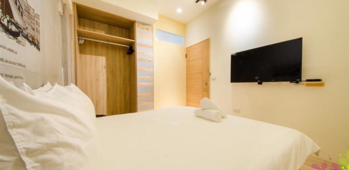 小黑琵416輕旅 Little Happy Hostel Tajnan Kültér fotó