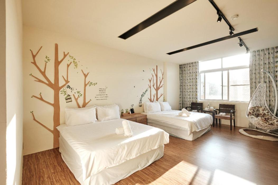 小黑琵416輕旅 Little Happy Hostel Tajnan Kültér fotó